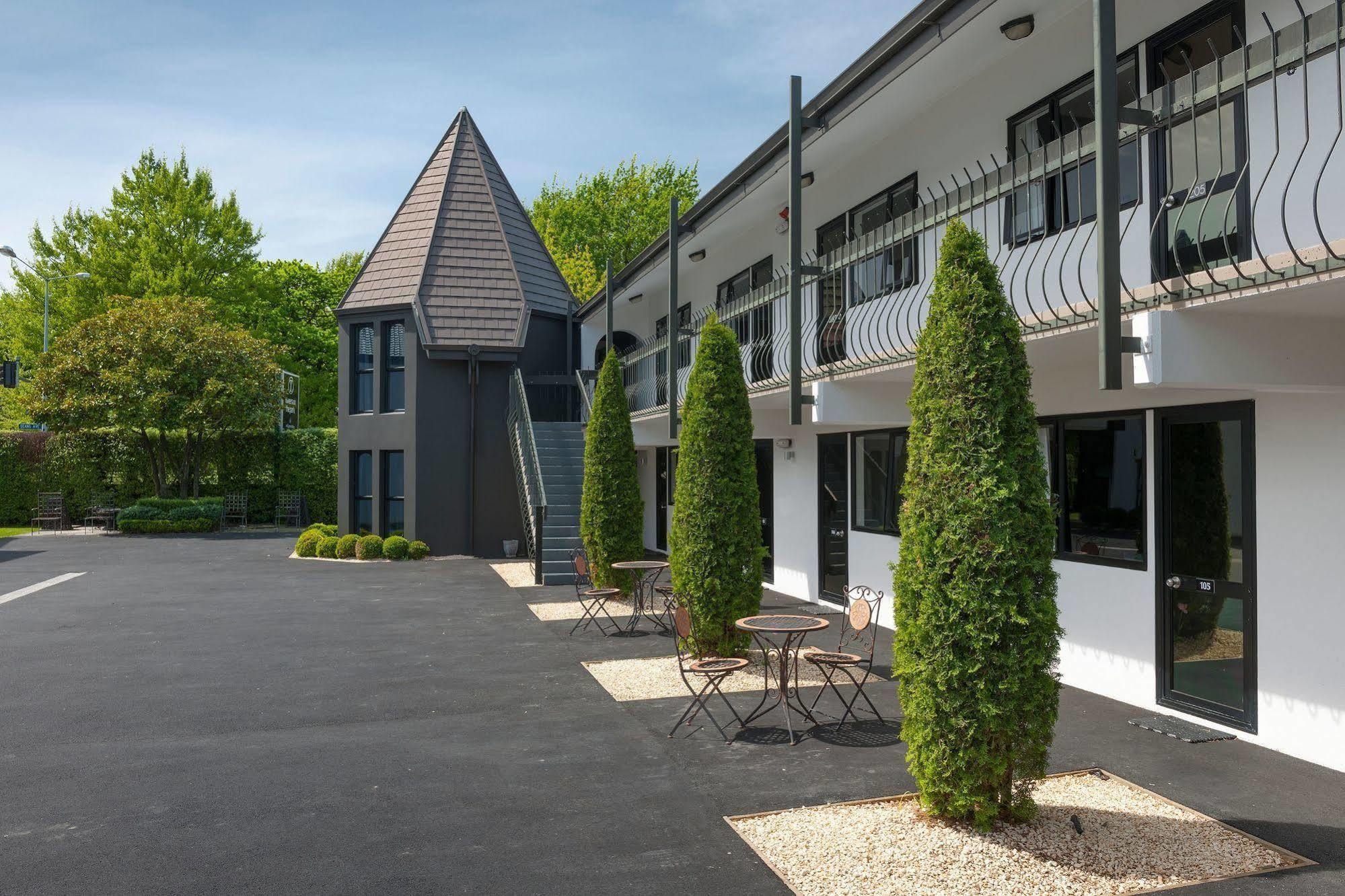 Hotel The Towers On The Park Christchurch Exteriér fotografie